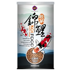 UP AQUA 雅柏 胚芽錦鯉飼料 大粒 E-642-L, 1個, 3000ml