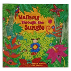 노부영 싱어롱 세이펜 Walking Through the Jungle QR new, 제이와이북스