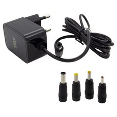 솔탑 DC 5V2A SMPS 1.5m 다용도 멀티 어댑터 + 4종 젠더 세트, 1세트, SOLTOP-1818
