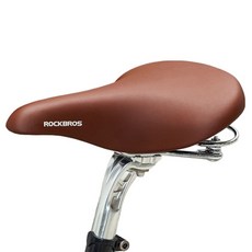 ROCKBROS 洛克兄弟 皮革緩震自行車座墊 6800S, 1個, 單一顏色