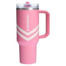 스탠리 퀜처 프로투어 플립스트로 텀블러, 플루메리아 쉐브론, 1.18L, 1개