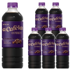 아카페라 헤이즐넛 아메리카노, 1L, 6개