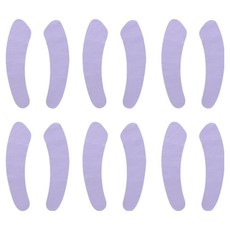 블럭마트 욕실 빨아쓰는 사계절 변기시트, 퍼플, 6개