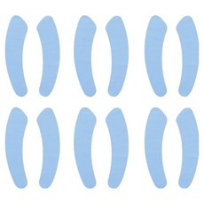 블럭마트 욕실 빨아쓰는 사계절 변기시트, 블루, 6개