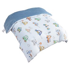 Annette 兒童牛奶針織棉荳荳棉被, 嘟嘟車