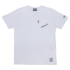 OUTDOOR PRODUCTS 口袋衝浪刺繡T恤 ODC5242EWTL, 白色