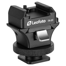 Leofoto 徠圖 閃光燈冷熱靴自動鎖緊快拆夾座 + 快拆冷靴 總代理公司貨 螺孔版, 1套, FA-12 + FA-10
