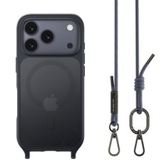 MAGEASY Roam M 城市漫遊 手機殼 掛繩 iPhone 17 Pro 超軍規防摔 16FT Shock-proof 午夜/敏銳靛