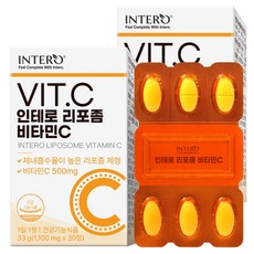 INTERO 微脂體維他命C 33g, 2個, 30錠