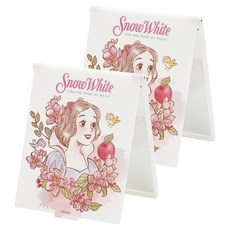 Disney 迪士尼 公主系列 折疊鏡 中 2個, 水彩白雪