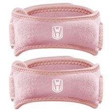 Apik 簡易運動護膝 粉紅色 2入, 1個