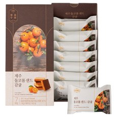 제주 돌코롬 샌드 감귤 7p, 140g, 1개