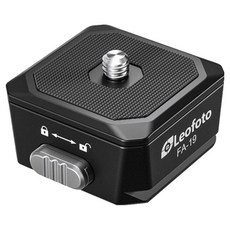 Leofoto 徠圖 長焦鏡頭快拆板 總代理公司貨 按壓定位扣鎖定版, 1個, FA-19