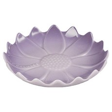 르크루제 썬플라워 스푼 받침 14cm, 블루벨퍼플, 1개