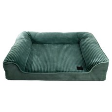 Martin Sellier 天鵝絨頂級沙發床, 森林綠, 1個