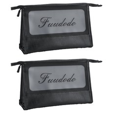 半透明三角化妝包 2個