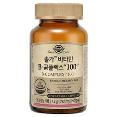 솔가 비타민B 콤플렉스 100 71.3g, 90정, 1개