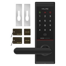 밀레시스텍 무타공 번호전용 디지털 도어락 MI-5200S Plus, 방문설치