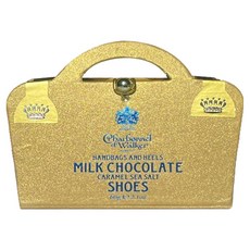 Charbonnel et Walker 牛奶巧克力焦糖海鹽鞋型巧克力, 60g, 1個