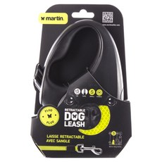 Martin Sellier 螢光反光伸縮牽繩, 1個, 黃色