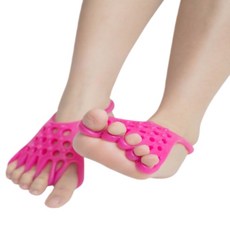 Herb Gen全身清爽的腳部健康伸展帶 雙腳穿戴組 玫瑰紅, 1套