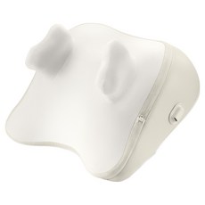 오아 굿슬립 PRO 무선 목 어깨 승모근 마사지 온열 안마기, OMSG-015IV2, 아이보리