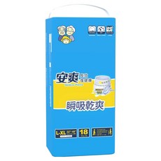 安爽 長效復健褲, 1個, 18個裝, L~XL