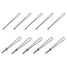 Khohimo 腰橡皮筋針服裝橡皮筋繩子彈簧夾混合型 10入組 5W0568, 1套, 單色