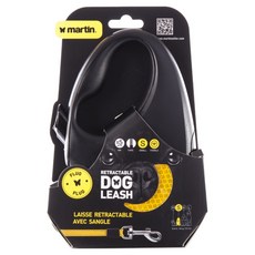 Martin Sellier 螢光反光伸縮牽繩, 1個, 橘色