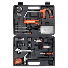 BLACK&DECKER 百工 家用手工具108件組 BMT108C, 1套, 18種工具
