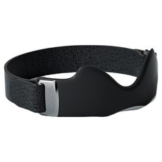 Herbzen 防受傷膝蓋髕骨矽膠束帶 3D氣囊專業護墊 黑色, 1個