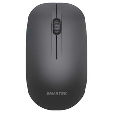 스마텍 가벼운 무소음 무선 마우스 STM-2100, 블랙