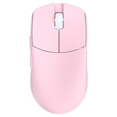 람주 LAMZU MAYA CHAMPIONS 8K 초경량 게이밍 유무선겸용 마우스 45g, 핑크 핑크