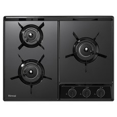 린나이 빌트인 가스쿡탑 가스레인지 3구 방문설치, CPBC611DJ, LPG