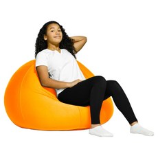요기보 줄라 팟 스탠다드 1인용 좌식 빈백 소파, 시트러스