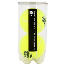 티라노스포츠 스윙마스터 테니스 시합구 2p, 옐로우, 1개