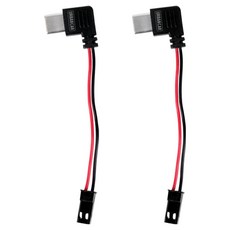 어반카 오토바이 충전 젠더 C타입 케이블 2p, 블랙