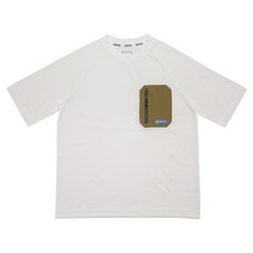 OUTDOOR 口袋T恤 OD122414WTS, 白色