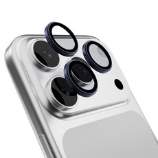 MAGEASY Lenz 藍寶石鏡頭保護貼 午夜色 3顆, 1套