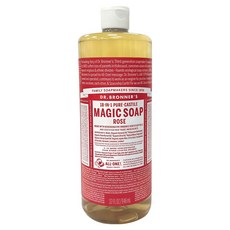 Dr.Bronner's 布朗博士 潔膚露系列 玫瑰, 946ml, 1件