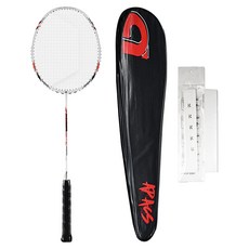 apacs Assailant Pro 選手用全能型羽毛球拍 白橘銀 + 穿線服務 + 隨機出貨球拍套 + 握把膠組, 1套, APSR1035