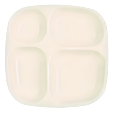 nestique 分隔餐盤, 香草色, 1個