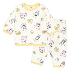 MilkBaby 모모레이 데일리 라운지웨어 실내 상하의 세트