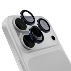 MAGEASY Lenz 藍寶石鏡頭保護貼 午夜鈦 Ti64 3顆, 1套