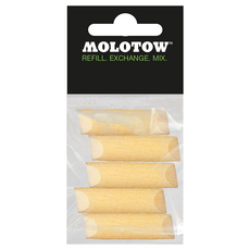 MOLOTOW Chisel Tip 替換筆尖 斜尖 4 8mm, 5個裝