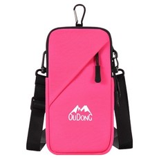 Parajuni 運動健身手腕包 跑步手機包 HJ0570, 1個, 粉紅色
