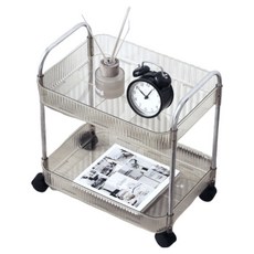 心交易 驚奇移動式滾輪推車 基本款 34 x 24 x 34 cm, 2層, 混合顏色