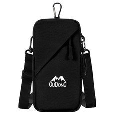 파라주니 스포츠 피트니스 손목 가방 러닝 휴대폰 파우치 HJ0570, 블랙, 1개