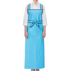Yekyeong 單面網眼防水圍裙 H型 霧面 大 PO-3522, 1個, 天藍色
