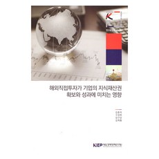 해외직접투자가 기업의 지식재산권 확보와 성과에 미치는 영향, 대외경제정책연구원, 김종덕, 구경현, 강구상, 김혁황